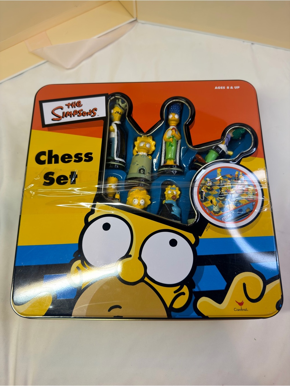 The Simpsons Kids Chess Set - Yellow Character Pieces